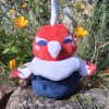Peluche de coq gaulois vu de face