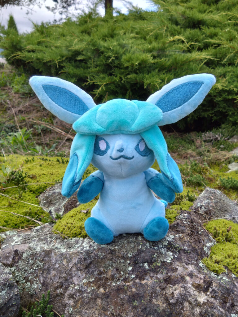 Peluche Givrali de face